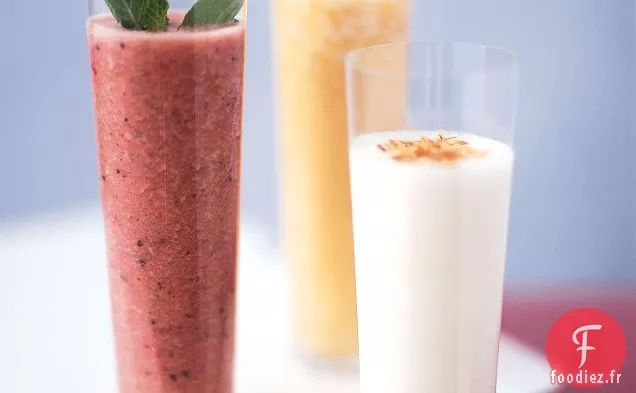 Frappé à la Noix de Coco et au Citron Vert