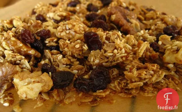 Granola à l'Huile d'Olive à l'Érable