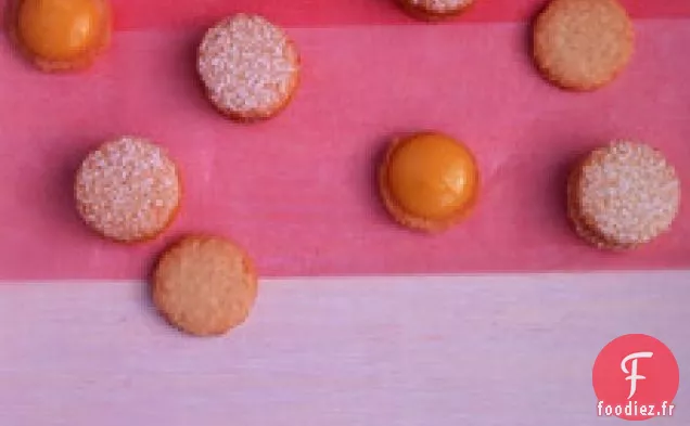 Biscuits À La Noix De Coco Au Caillé De fruits De La Passion
