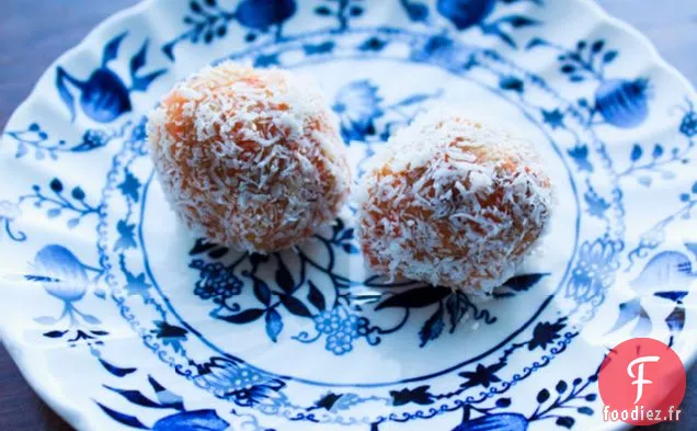 Boules Crues au Miel de Noix de Coco de Macadamia aux Carottes