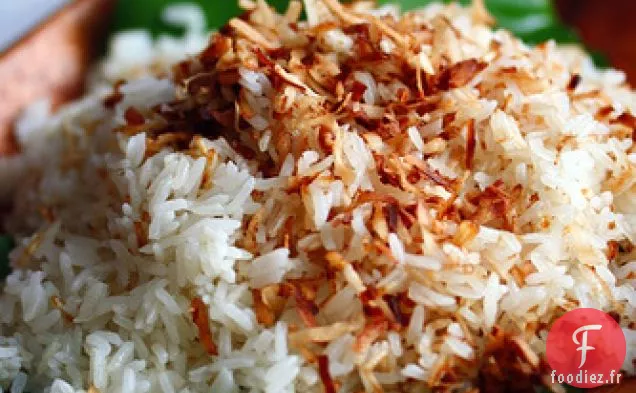 Riz Au Jasmin À La Noix De Coco Parfaitement Cuit Sans Cuiseur À Riz