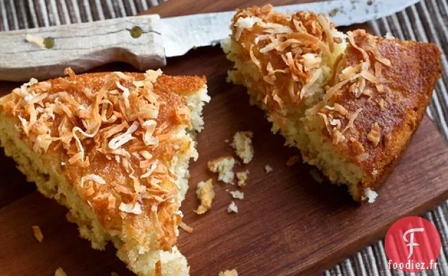 Gâteau au Citron Vert et à la Noix de Coco