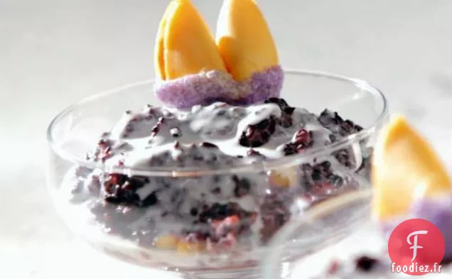 Riz au Lait à la Noix de Coco et Noir