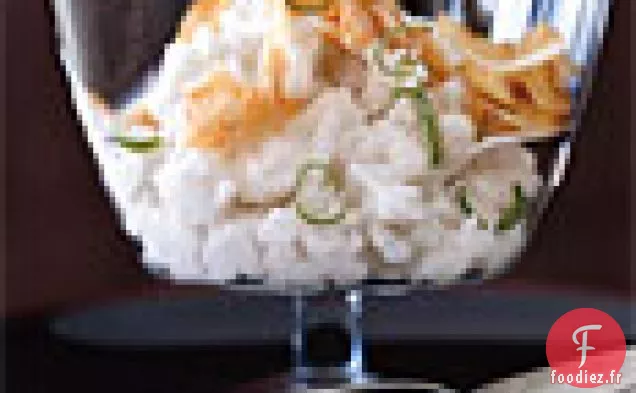 Riz au Lait à la Noix de Coco Croustillant à la Noix de Coco