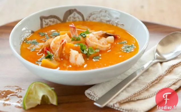 Soupe Au Butternut Et À La Noix De Coco