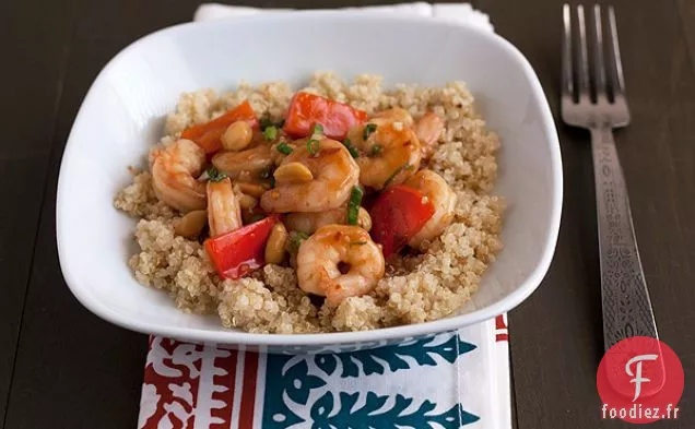Crevettes Kung Pao