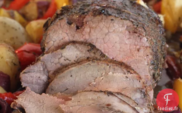 Rôti De Bœuf À La Sauce Au Café Aux Cèpes