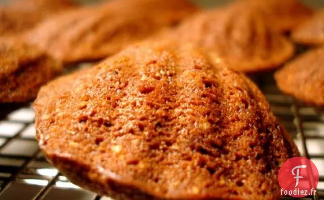 Madeleines Au Chocolat Aux Amandes Grillées Et Café