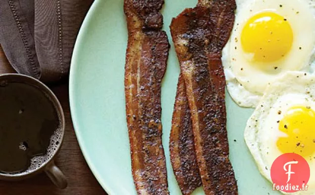 Bacon au Café et à la Cassonade