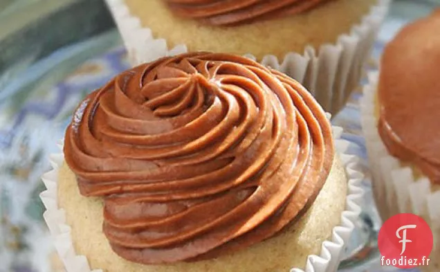 Recette De Cupcakes À La Vanille sans Gluten Avec Glaçage Au Moka