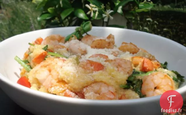 Crevettes Confettis + Gruau