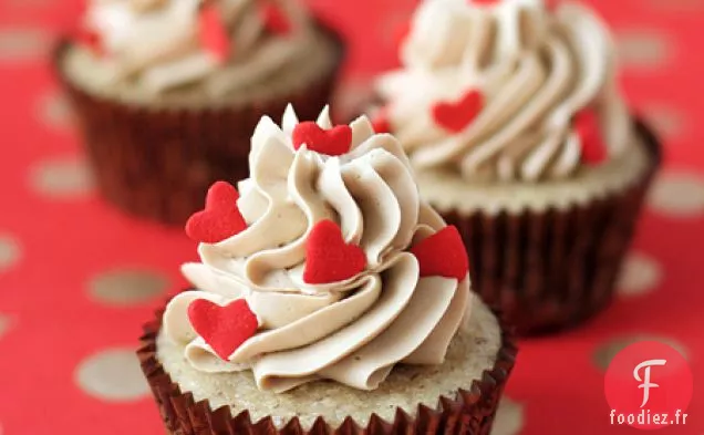 Cupcakes au Cappuccino aux Noisettes