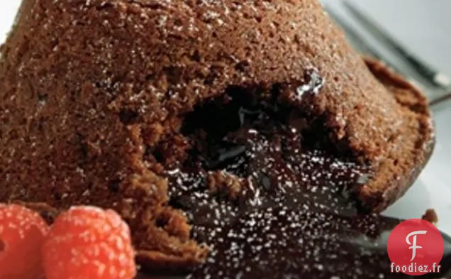 Gâteau au Chocolat Fondu au Moka