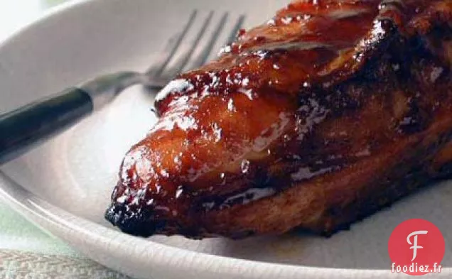 Côtelettes de Porc Saumurées au Café et à la Mélasse