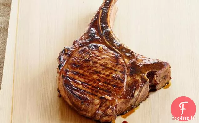 Côtelettes de Porc à la Mélasse et au Café d'Alton Brown