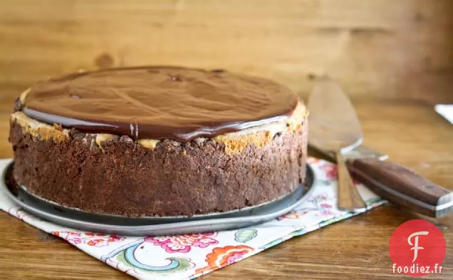 Gâteau Au Fromage Expresso Enrobé De Chocolat