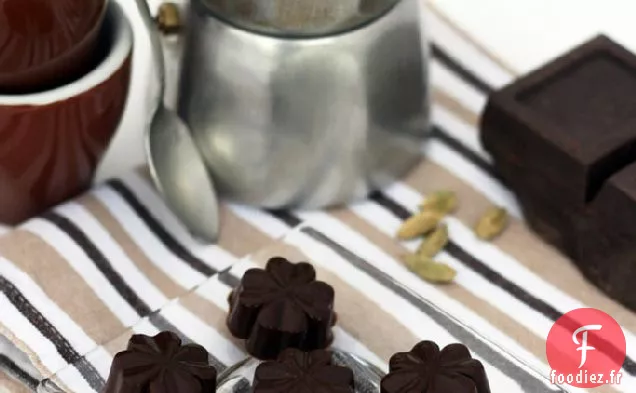 Cubes De Café Et De Chocolat