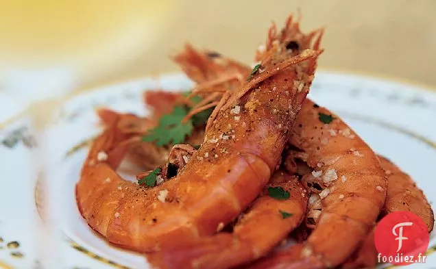 Crevettes à l'Ail au Citron