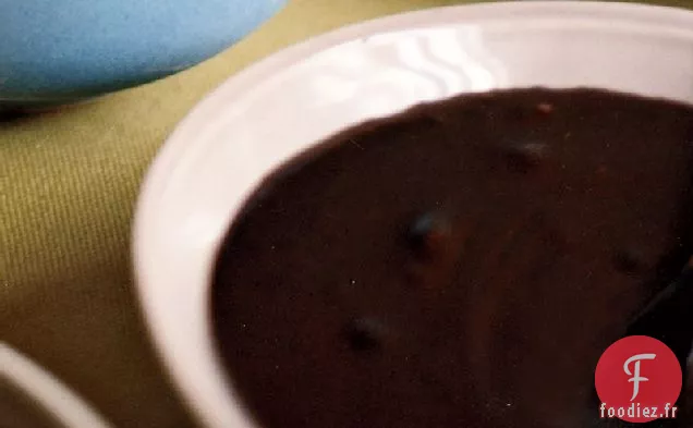 Sauce au Fudge Chaud au Moka