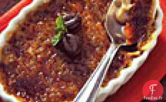 Crème Brûlée au Café-Brandy