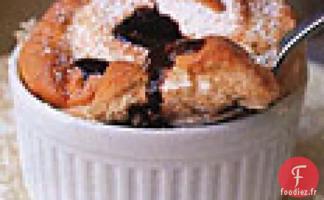 Soufflé au Café à la Sauce Moka