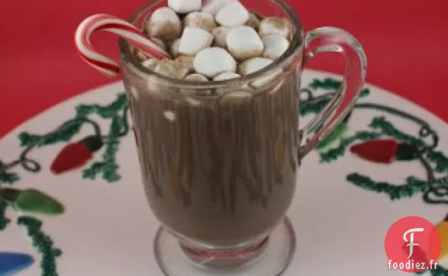 Crockpot Chocolat Chaud à la Menthe Poivrée / Recette de Moka à la menthe poivrée