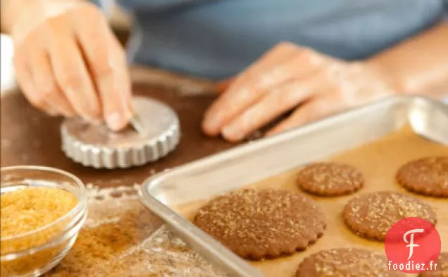 Biscuits au Sucre Moka au Chocolat