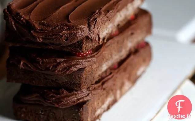 Double Chocolat Devil's Food Aux Framboises Fraîches