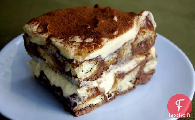 Pouding au Pain Tiramisu
