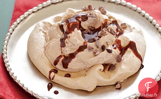 Meringues Fourrées À la Crème de Moka