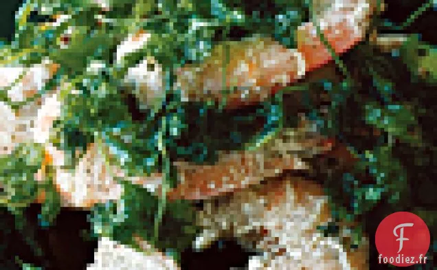 Crevettes Salées Et Poivrées