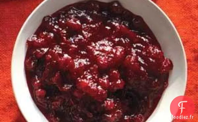 Compote de Bourbon-canneberges