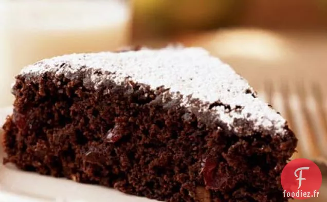 Gâteau Chocolat-Noix - Canneberges