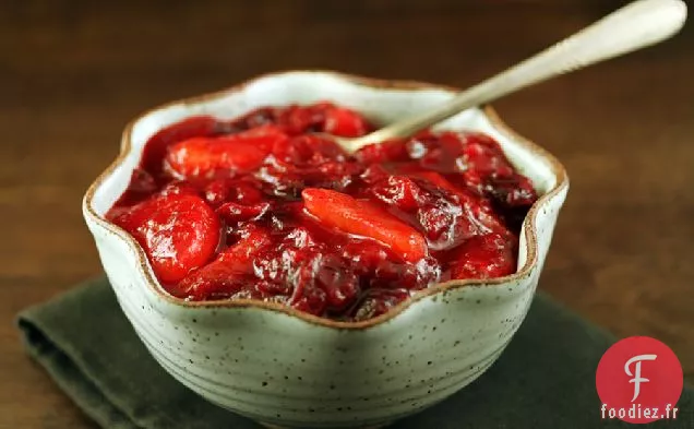 Relish aux agrumes et aux canneberges