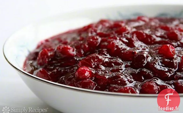 Sauce aux Canneberges