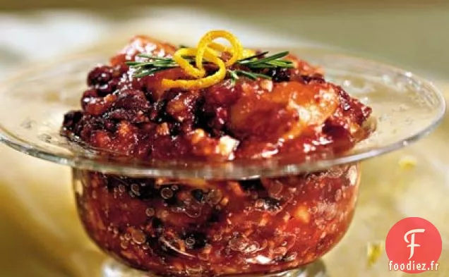 Compote de Pommes et de Canneberges