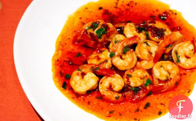 Crevettes Glacées au Citron Vert Chipotle