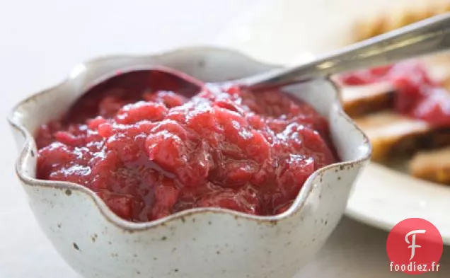 Sauce aux Canneberges Épicée