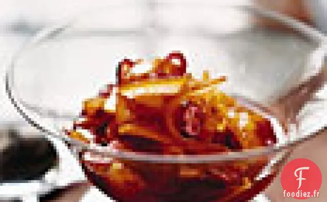 Compote d'Orange Confite et de Canneberges