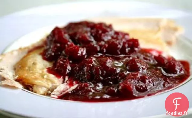 Sauce Aux Canneberges Épicée Au Pinot Noir