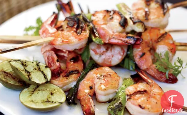 Crevettes Miso Grillées