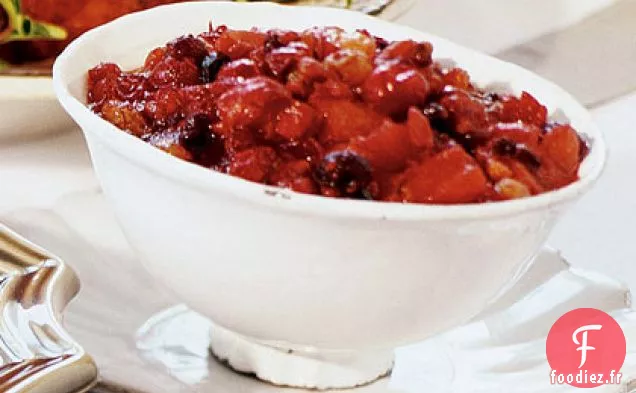 Chutney aux Canneberges et Abricots