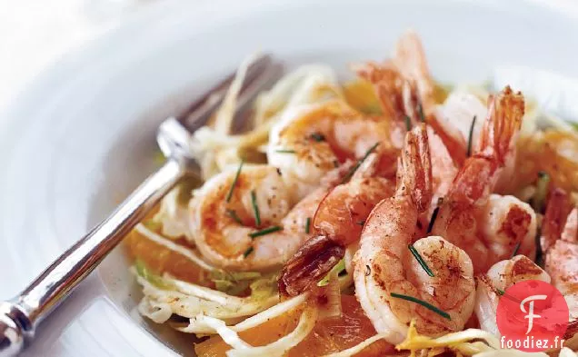 Crevettes à la Sauce aux Agrumes Frais