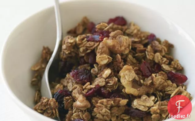 Granola Érable-noix Aux Canneberges Séchées