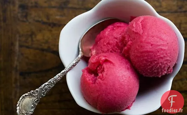 Sorbet aux Canneberges