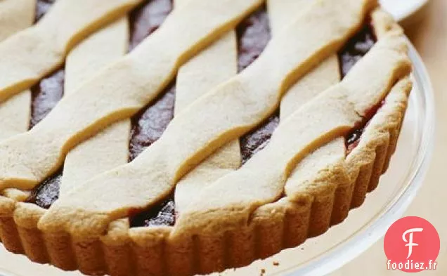 Tarte à la Confiture de Canneberges