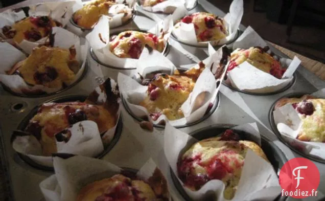 Muffins aux Canneberges et aux Pacanes