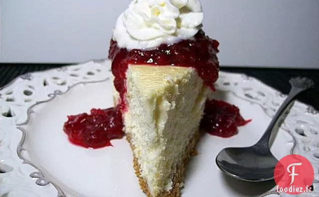 Gâteau au Fromage aux Canneberges