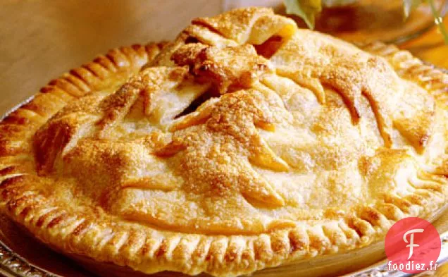 Tarte aux Canneberges, Pommes et Raisins Secs