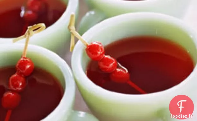 Cocktail aux Canneberges Chaudes